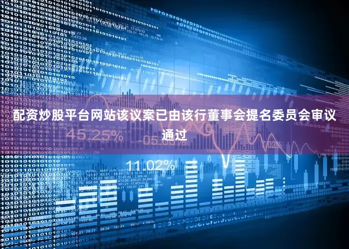 配资炒股平台网站该议案已由该行董事会提名委员会审议通过